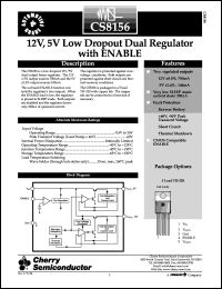 CS8156YTVA5 Datasheet
