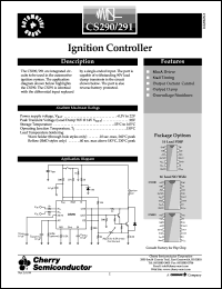 CS291DW16 Datasheet