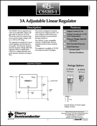 CS5203-1GDP3 Datasheet