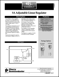 CS5205A-1GT3 Datasheet