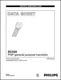 BC559 Datasheet