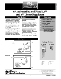 CS5206-1GDP3 Datasheet