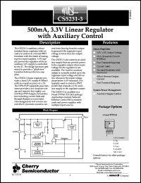 CS5231-3GDP5 Datasheet