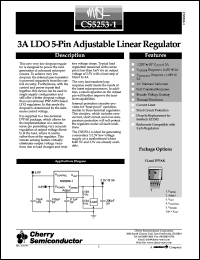 CS5253-1GDPR5 Datasheet