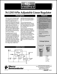 CS5257A-1GDPR5 Datasheet