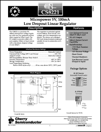 CS8221YDF8 Datasheet