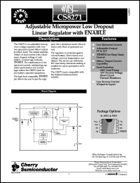 CS8271YD8 Datasheet