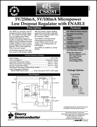 CS8281YDPR5 Datasheet
