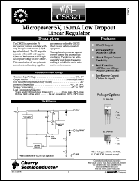 CS8321YDP3 Datasheet