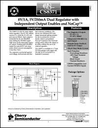 CS8371ETVA7 Datasheet