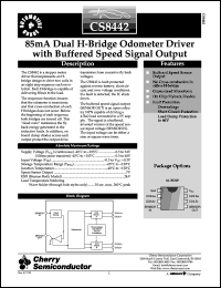 CS8442XN8 Datasheet