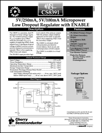 CS8391YDPR5 Datasheet