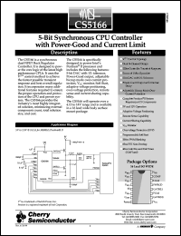 CS5166 Datasheet