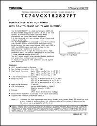 TC74VCX162827FT Datasheet