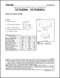 TC7SZU04F Datasheet