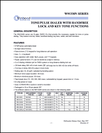 W91330ALN Datasheet
