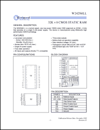 W24258-70LE Datasheet