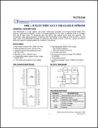 W27E520S-70 Datasheet