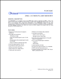 W29C020CP12B Datasheet