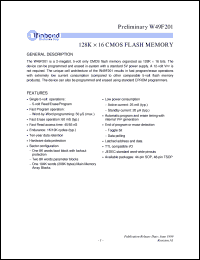 W49F201S-55B Datasheet