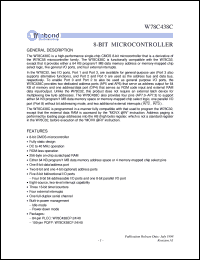 W78C438CP-40 Datasheet