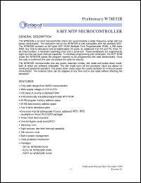 W78E52BP-24 Datasheet