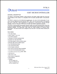 W78L51P-24 Datasheet