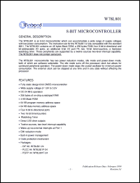 W78L801P-24 Datasheet