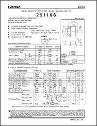2SJ168 Datasheet