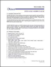 W83194R-37 Datasheet