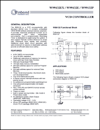 W99132EX Datasheet