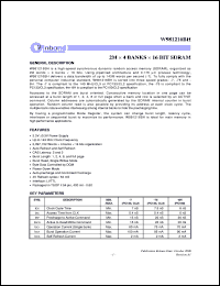W981216BH Datasheet