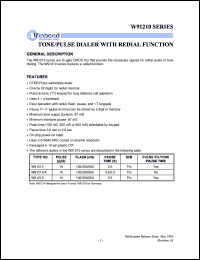 W91321N Datasheet