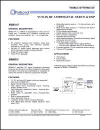 W88631F Datasheet