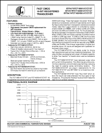 IDT54FCT16501ATPAB Datasheet