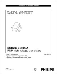 BSR20 Datasheet