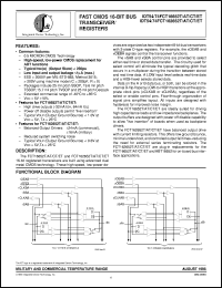 IDT74FCT16652ETPAB Datasheet