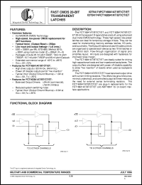 IDT74FCT16841CTPVB Datasheet