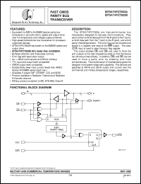 IDT54FCT833BEB Datasheet