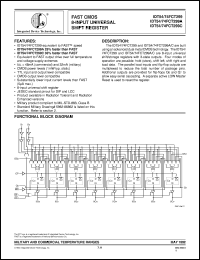 IDT74FCT299CTSOB Datasheet