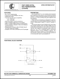 IDT74FCT623CTSOB Datasheet
