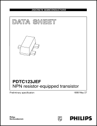 PDTC124XEF Datasheet
