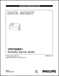 1PS76SB21 Datasheet