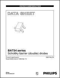 BAT54SW-T3 Datasheet