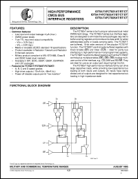 IDT54827CE Datasheet