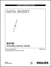 BAT85 Datasheet