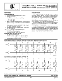 IDT74FCT2534CTPYB Datasheet