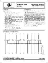 IDT54FCT827CTPYB Datasheet