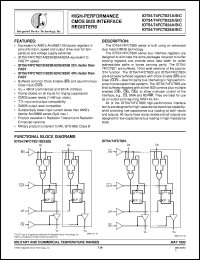 IDT54FCT824ASOB Datasheet