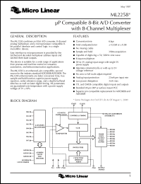 ML2259CCP Datasheet